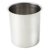 BAM-1.25 to BAM-12 - 1.25–12 Qt Stainless Steel Bain Marie Pots, Various Sizes