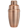 BASS-16AC to BASS-24CS - 16/24oz, 3-Pc, 18/8 SS, Copper/Steel Finish After 5™ Shaker Sets
