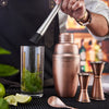 BASS-16AC to BASS-24CS - 16/24oz, 3-Pc, 18/8 SS, Copper/Steel Finish After 5™ Shaker Sets