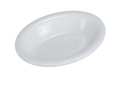 Yanco Bake Bowl BK-010 is a versatile and stylish addition to any kitchen. Made from high-quality porcelain, it ensures even heat distribution, making it ideal for baking pies, casseroles, and other pastries. With its 22-ounce capacity and deep oval shape, this bowl is also perfect for serving shareable meals. Its super white color complements any table setting, while the durable porcelain construction provides long-lasting performance.