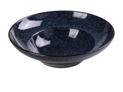 Yanco Deep Mediterranean Bowl BL-711 combines practicality and style, perfect for serving large portions of pasta, salads, or other hearty meals. Crafted from durable chinaware, this bowl features a vibrant blue color and a classic round shape. It offers a generous 20 oz capacity, making it ideal for both casual and upscale dining environments. Designed for daily use, it is microwave and dishwasher safe, ensuring convenience for busy kitchens and dining settings.