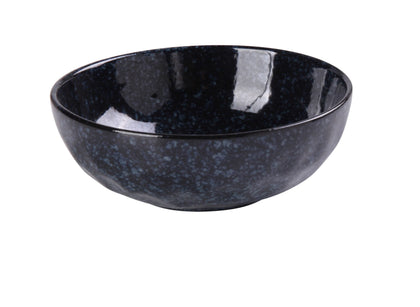 Yanco Salad Bowl BL-807 is the perfect blend of style and practicality. Crafted from durable color-glazed porcelain, this 28 oz bowl features a 7