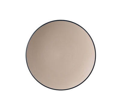 Yanco Round Plate BM-109CL combines modern design with reliable functionality. Made from lightweight, scratch-resistant melamine, it features a clay and black brushed texture that adds a stylish, artistic flair to any table setting. Ideal for serving salads, desserts, or small entrees, this plate is perfect for restaurants, cafés, and casual dining environments seeking durable, eye-catching dinnerware.