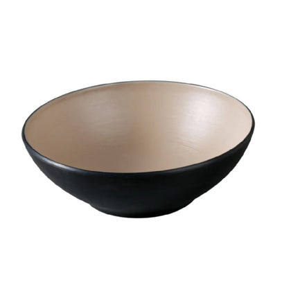 This Cereal/Salad Bowl experience the perfect blend of functionality and aesthetics with the black melamine dinnerware set. Each piece is expertly crafted from sturdy melamine material, ensuring long-lasting use. The sleek black finish adds a touch of elegance to your table, making it an ideal choice for both casual gatherings and formal events. Ideal for restaurants, cafes, and home use allowing you to elevate your dining experience.