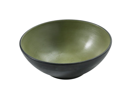 This Cereal/Salad Bowl serving bowl. Crafted for both function and style, this bowl features a rich, vibrant green hue that adds a pop of color to any table setting. Made from high-quality materials, it's designed for everyday use, offering both durability and elegance. Perfect for serving salads, pastas, or even as a decorative piece, this bowl combines practicality with a touch of sophistication. Ideal for restaurants, cafes, and home use allowing you to elevate your dining experience.