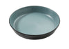 Yanco Deep Dish BM-505TL perfect for serving an array of foods. Made from sturdy melamine, it boasts a sleek gray exterior paired with a vibrant teal interior, offering a modern touch to any table. With an 8-ounce capacity, it's ideal for appetizers, snacks, or desserts, combining style and practicality seamlessly for both casual and formal occasions.