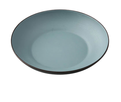 Yanco Salad/Soup Bowl BM-708TL Made from durable two-tone melamine and has a capacity of 20 ounces. The bowl is lightweight, shatter-resistant, and ideal for both casual and formal dining settings, offering an elegant and practical option for serving salads, soups, or other dishes.
