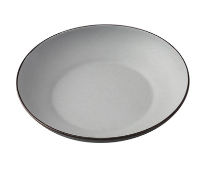 Yanco Salad/Pasta Bowl BM-709 Made from durable two-tone melamine and has a capacity of 30 ounces. The bowl is lightweight, shatter-resistant, and ideal for both casual and formal dining settings, offering an elegant and practical option for serving salads, soups, or other dishes.