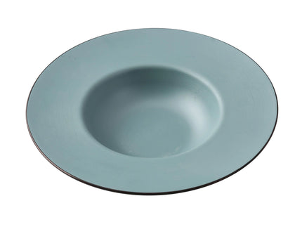 Yanco Dessert Plate BM-711TL designed in a stylish two-tone melamine finish. With a capacity of 16oz, it's perfect for serving desserts, appetizers, or snacks, adding a contemporary touch to your table setting. The sturdy construction ensures it can handle regular use while maintaining its elegant appearance, making it an excellent choice for both casual meals and special gatherings.