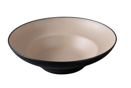 Yanco Deep Mediterrean Pasta Bowl BM-811CL combines artistic appeal with practical durability. Crafted from lightweight melamine, it features a clay and black finish with a brushed texture that adds depth and style. Designed to withstand the rigors of commercial use, this bowl is scratch resistant and ideal for a wide range of dining environments. With its spacious round shape, it’s perfect for serving pasta, salads, or other entrée dishes.