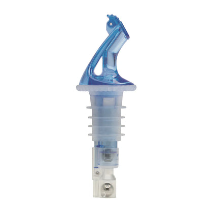 BMP-4100B to BMP-4150C - 12-Pack Bar Maid Pourers, 1–1.5Oz, Blue/Clear, Flip Top