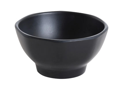 Yanco Miso Soup Bowl BP-3104 is a great and affordable restaurant tableware. It is made from durable and reliable melamine material, which makes the bowl look like ceramics. Performed in classic black color with matte finish, such melamine tableware is an ideal solution for those who choose high-quality, durable and affordable dinnerware for their place. 