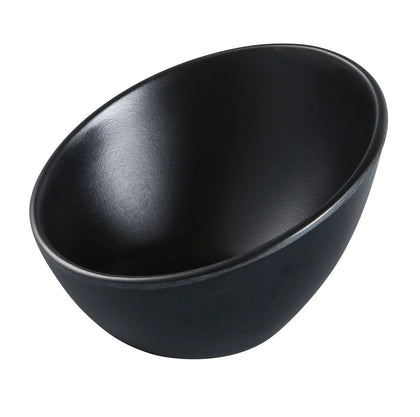 Yanco Sheer Bowl BP-3105 is a great and affordable restaurant tableware. It is made from durable and reliable melamine material, which makes the bowl look like ceramics. Performed in classic black color With matte finish, such melamine tableware is an ideal solution for those who choose high-quality, durable and affordable dinnerware for presenting their food. Such 5 Oz bowls are also BPA free and NSF listed, so you can easily use them for both personal and commercial aims.