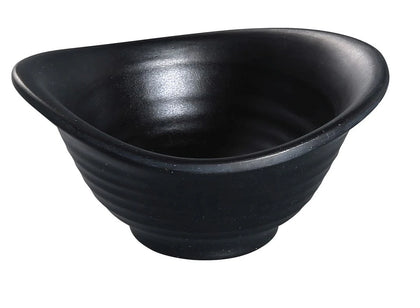 Yanco Yuanbao Bowl BP-3204 is a great and affordable restaurant tableware. It is made from durable and reliable melamine material, which makes the bowl look like ceramics. Performed in classic black color with matte finish, such melamine tableware is an ideal solution for those who choose high-quality, durable and affordable dinnerware for presenting their food. Such 5 Oz bowls are also BPA free and NSF listed, so you can easily use them for both personal and commercial aims.