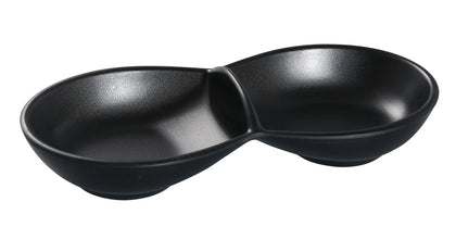 Yanco Double Sauce Bowl BP-4032 is a perfect solution to serve sauces, dips, spices, and herbs that accompany the oriental dishes in your food-serving establishment. You can serve these sauce dishes in restaurants and catered events, outdoor dining areas, diners and cafes, and even hotels and poolside parties. Such oval sauce dishes are NSF approved, BPA free, and dishwasher safe.