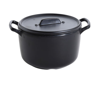 Yanco Bowl with Handle and Lid BP-4105 is a stylish and durable option for restaurant tableware. Made from high-quality melamine material, it mimics the appearance of ceramics while resisting chipping and breaking, making it perfect for serving rice, miso soup, noodles, or salads. Part of the Black Pearl collection, its matte black finish and elegant design complement any dining environment. Featuring convenient handles and a lid, this bowl is ideal for both personal and commercial use. 