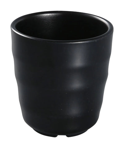 This Tea Cup is made from the long-lasting and qualitative melamine these cups look like ceramics. The material is BPA free, so it doesn't contain any harmful substances. You can serve any cold or hot drinks in these cups - coffee, tea, cocoa, etc. These cups will perfectly fit any establishment design. Performed in classic black color with matte finish, they will always look stylish in your cafeteria, restaurant or catering events.