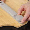BPP1214/BPP1416, 12x14 & 14x16 Old Stone Bamboo Pizza Peel w/ Folding Handle