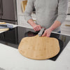 BPP1214/BPP1416, 12x14 & 14x16 Old Stone Bamboo Pizza Peel w/ Folding Handle
