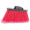 BRAF-9R - Red Flagged Angle Broom Head Only, Medium Duty Bristles