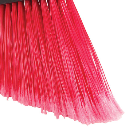 BRAF-9R - Red Flagged Angle Broom Head Only, Medium Duty Bristles