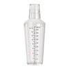 BS-16PC - 16Oz Clear Bar Shaker