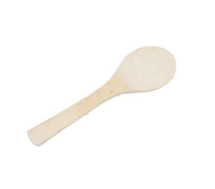 9-inch bamboo rice paddle, eco-friendly and durable, perfect for serving and stirring rice with ease.