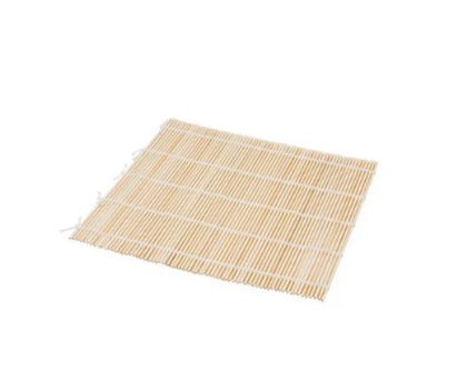 A set of twelve bamboo sushi mats, each measuring 9-1/2