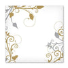 Bella Vite Shimmer Beverage Napkins offer style and convenience. Perfect for cocktails, appetizers, and desserts, these elegant, absorbent napkins are great for weddings, parties, and special events.