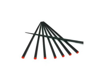 Black lacquer chopsticks, 5 pairs per pack, sold by the dozen.