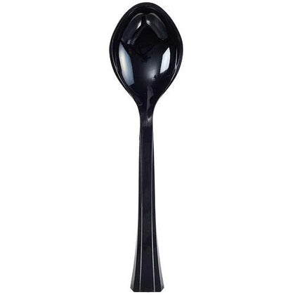 Serving Utensil Salad Spoon – Reusable and durable, available in Clear, Pearl, and Black. Perfect for serving salads, fruits, and sides at any occasion, combining elegance and practicality.