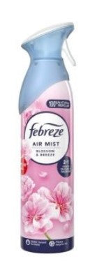 Febreze Air Freshener Spray Blossom & Breeze, 185ml (6.3 oz) – odor eliminator with a fresh floral scent for long-lasting freshness.