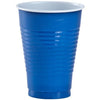 12oz disposable plastic cups in red, white, blue, black, gold, silver, yellow, orange, pink, light blue, and hot pink. Durable for hot or cold drinks, perfect for events with easy cleanup and vibrant style.

