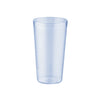 Blue 12oz poly tumbler with pebbled texture for a secure grip. Durable, break-resistant, and dishwasher-safe. Perfect for restaurants, cafes, and events. 12-pack for convenient bulk purchases.