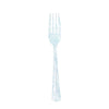 Blue Glitter Combo Cutlery Box featuring forks, knives, and spoons. Stylish, BPA-free, and durable disposable flatware for weddings, parties, and upscale celebrations.