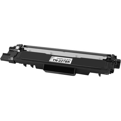 Compatible TN227K/TN223 Black Toner Cartridge for Brother Printer, 3000 pages yield