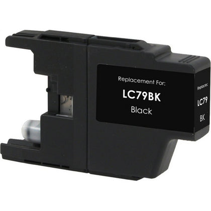 Brother LC79 compatible black ink cartridge, high-yield 2400 pages, for MFC-J6510, J6710, J6910 printers