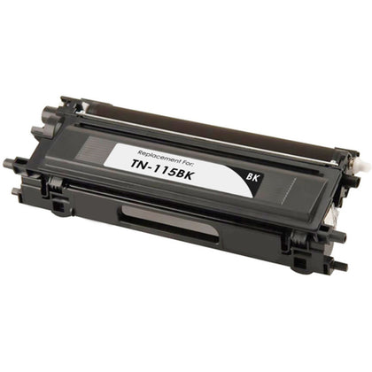Toner Cartridge TN115BK Compatible for Brother Printer, Black, 5000 pages