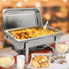 C-2080B - 8qt Full-size Chafer, S/S Get-A-Grip