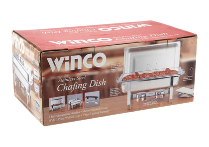 C-3080B - 8qt Full-size Chafer, S/S Newburg