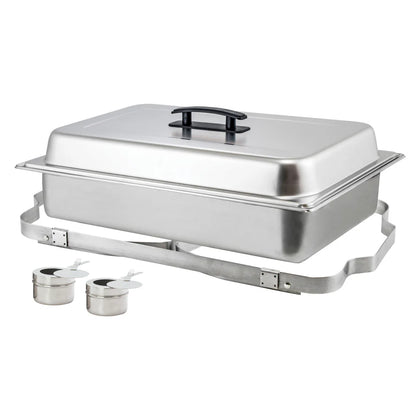C-4080 - 8qt Full-size Folding Stand Chafer, S/S