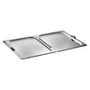 C-HFC1, S/S Full-size, Flat Hinged Cover