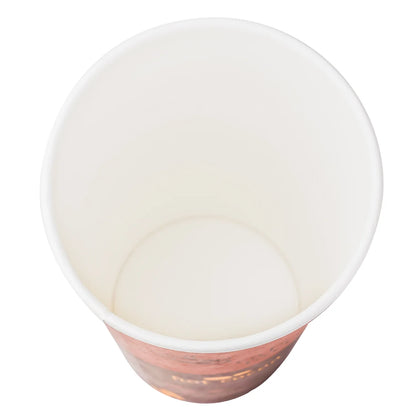 24oz Cafe Print Disposable Coffee Hot Paper Cups