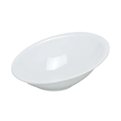 Yanco Sheer Bowl CAT-1273 6/Pcs is a great and affordable restaurant tableware. It is made from durable and reliable melamine material, which makes the bowl look like ceramics. You can use these unique oval bowls to serve such Asian dishes like rice, miso soup, noodles or salads. Thanks to the stylish Catering collection style, the bowl will perfectly fit any food-serving establishment design. Melamine tableware is an ideal solution for those who choose high-quality, durable and affordable dinnerware.
