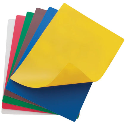 CBF-1218 to CBF-1824 - 12x18, 15x20, 18x24, 6 Colors/Set Flexible Cutting Mats