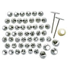 CDT-52, 52 Tips, S/S Cake Decorating Set