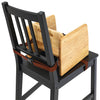 CHB-701 to 704 ASTM Wooden Booster Seat, Natural, Mahogany, Walnut