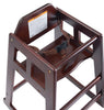 CHH-101 to CHH-104A Wood High Chairs, ASTM Compliant