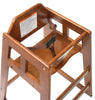 CHH-101 to CHH-104A Wood High Chairs, ASTM Compliant