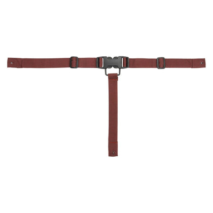 CHH-4, 2 Seat Belts & Center Strap Garnet High Chair Straps